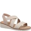 Womens/Ladies Freesia Leather Sandals
