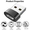 USB-штекер на USB C-гнездо для зарядки, адаптер, быстрый конвертер для телефонов, планшетов, игровых консолей типа C