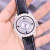 Luxury Unicorn Melissa Women's Watch Rhinestone Crystal Fashion Hour Real Leather Bracelet Clock Girl's Birthday Gift Box