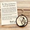 1/3/5Pcs Wooden Emperor Penguin Friendship Ornament Rustic Christmas Tree Hanging Sisterhood Decoration Pendant Sister Friend Gift