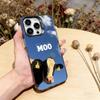 Забавные милые коровы Чехол для телефона Для iPhone 17,16,15,14,13,12,11 Plus,Pro Max,XS,Цветной Посеребренный Внутренний Чехол
