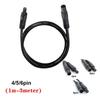 1-5M 4 5 6 Pin Core Male To Female Cord Car Rear View Vehicle DVR Camera Extension Connector Cable Cord HD Monitor Camera Wire
