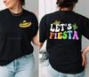 Футболка с принтом Lets Fiesta, Футболки на Cinco De Mayo для женщин, Футболки с надписью Chip Dippin Margarita Sippin, Мексиканские футболки, Топ для отпуска в Мексике