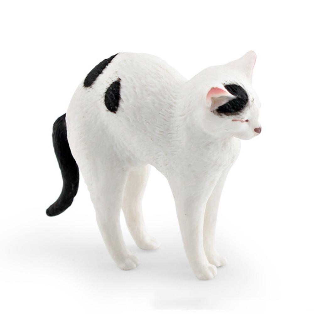 PVC Cat Figures Statue 9 Colors Mini Model Desktop Toys Kawaii Cat Doll Ornaments  Home Decoration