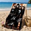 Music Band Tokio Hotel  Beach Towel, Super Soft Microfiber, Perfect Gift for Her/Him, Birthday, for Pool, Beach, Travel, Decor Beach Party