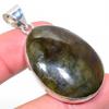 Labradorite Handmade 925 Sterling Silver Jewelry Pendant 2.09" B0P98