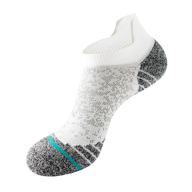 Спортивные носки для мужчин и женщин, поднимающие уши, быстросохнущие, компрессионные, для бега, фитнеса, утолщения, для баскетбола, осень и зима, для тренировок