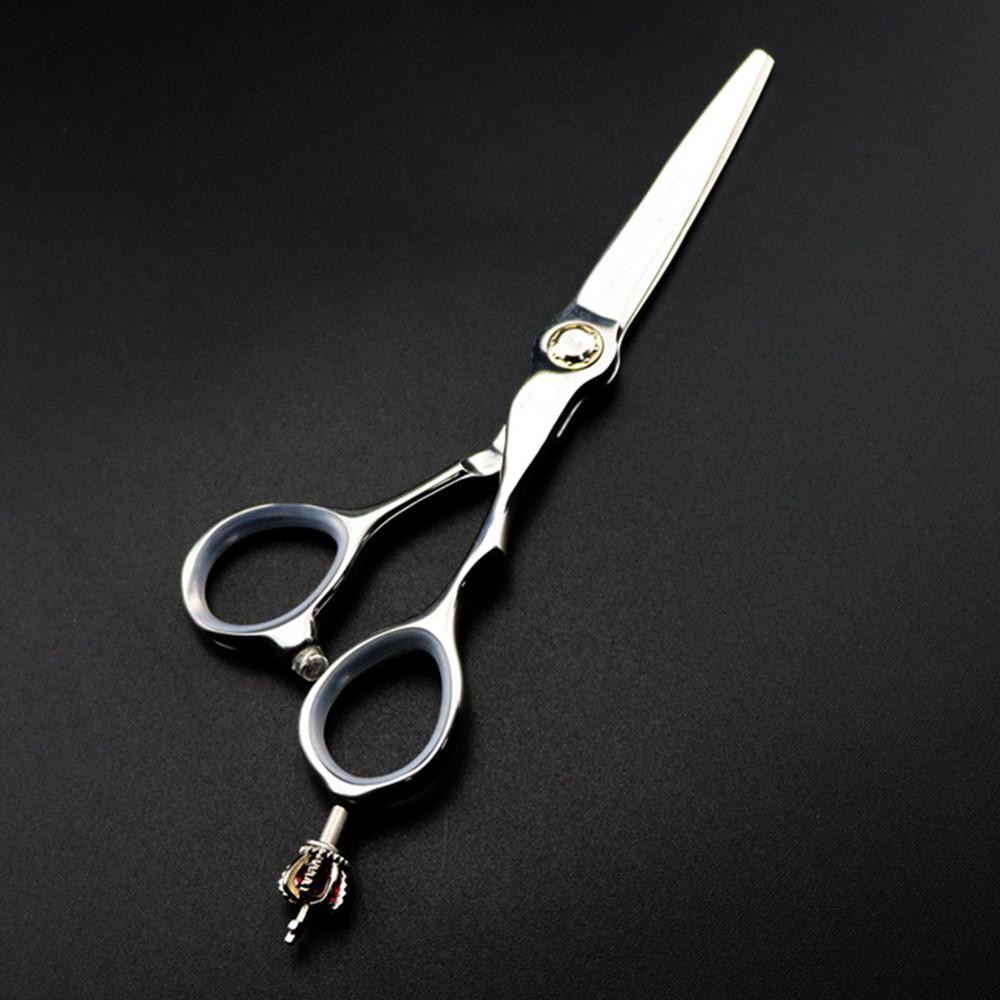 Профессиональные стальные 6-дюймовые ножницы для стрижки волос с корончатым подшипником, ножницы для стрижки волос, парикмахерские ножницы