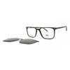 Pj7441 With Clip On 001p Men Eyeglasses