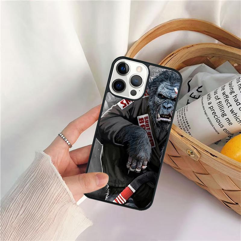Спорт Единоборства ММА Бой Джиу-джитсу Чехол для телефона Для iPhone 17 Air 16 15 14 11 12 13 Pro MAX Plus coque Чехол-оболочка