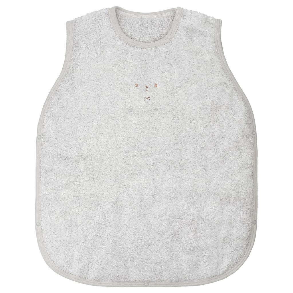 Baby Castle for Ages Made In Japan Sleeper, Smiley, Gray, 0-2,