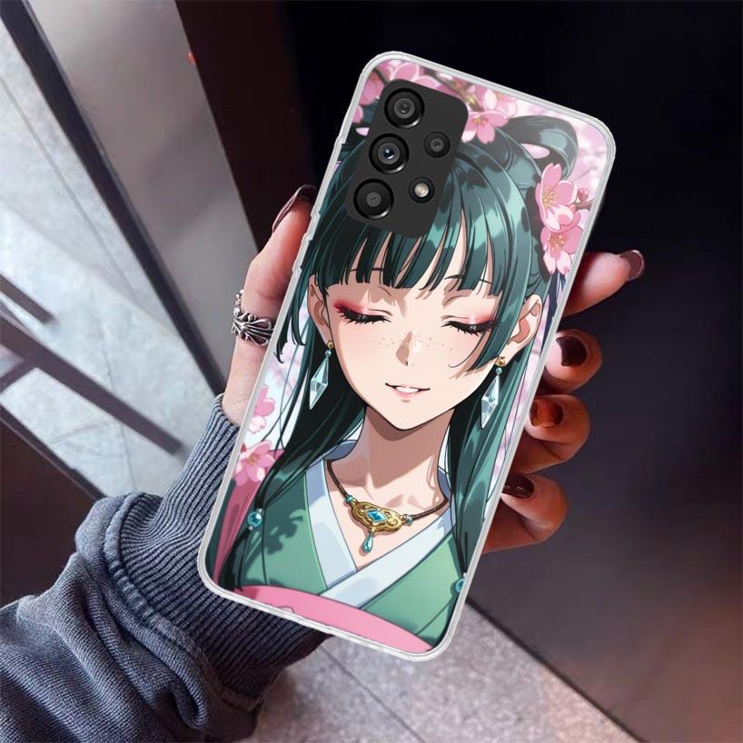 A-Apothecary D-Diaries Maomao Phone Case For Samsung Galaxy A12 A52S A42 A32 A22 A51 A50 Note 20 Ultra 10 S10 Plus A71 A70 A31 A