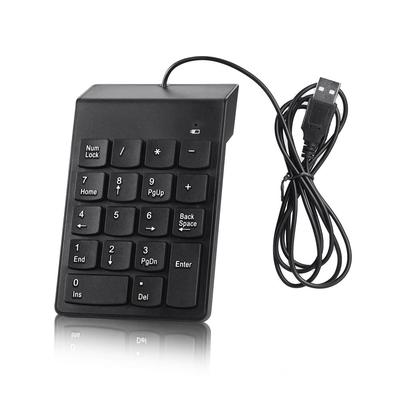 USB Цифровая клавиатура Нумпад 18 клавиш Клавиатура для ноутбука Настольного ПК