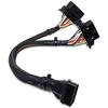 HAMILO OBD2 Branch Cable for Monitor, Toyota Car Dedicated OBD2 Branch Cable for OBD (Black)