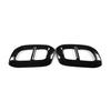 Black Exhaust Muffler Pipe Tip Tailpipe Cover Trim For Benz GLC GLE GLS 20-22
