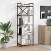 Bookshelf Sonoma Oak 56 x 34 x 171 cm Wood Based Material