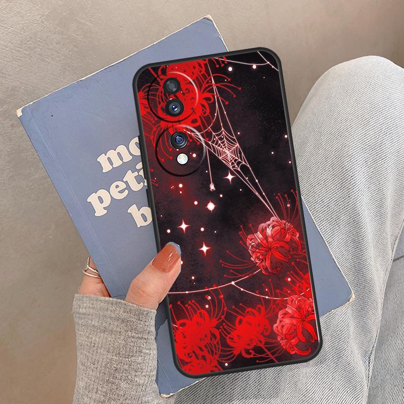 Чехол Lycoris radiata для Honor Magic 8 7 6 5 Pro Чехол для Honor 400 200 X9c X9b X9a X8a X8b 50 70 90 Lite