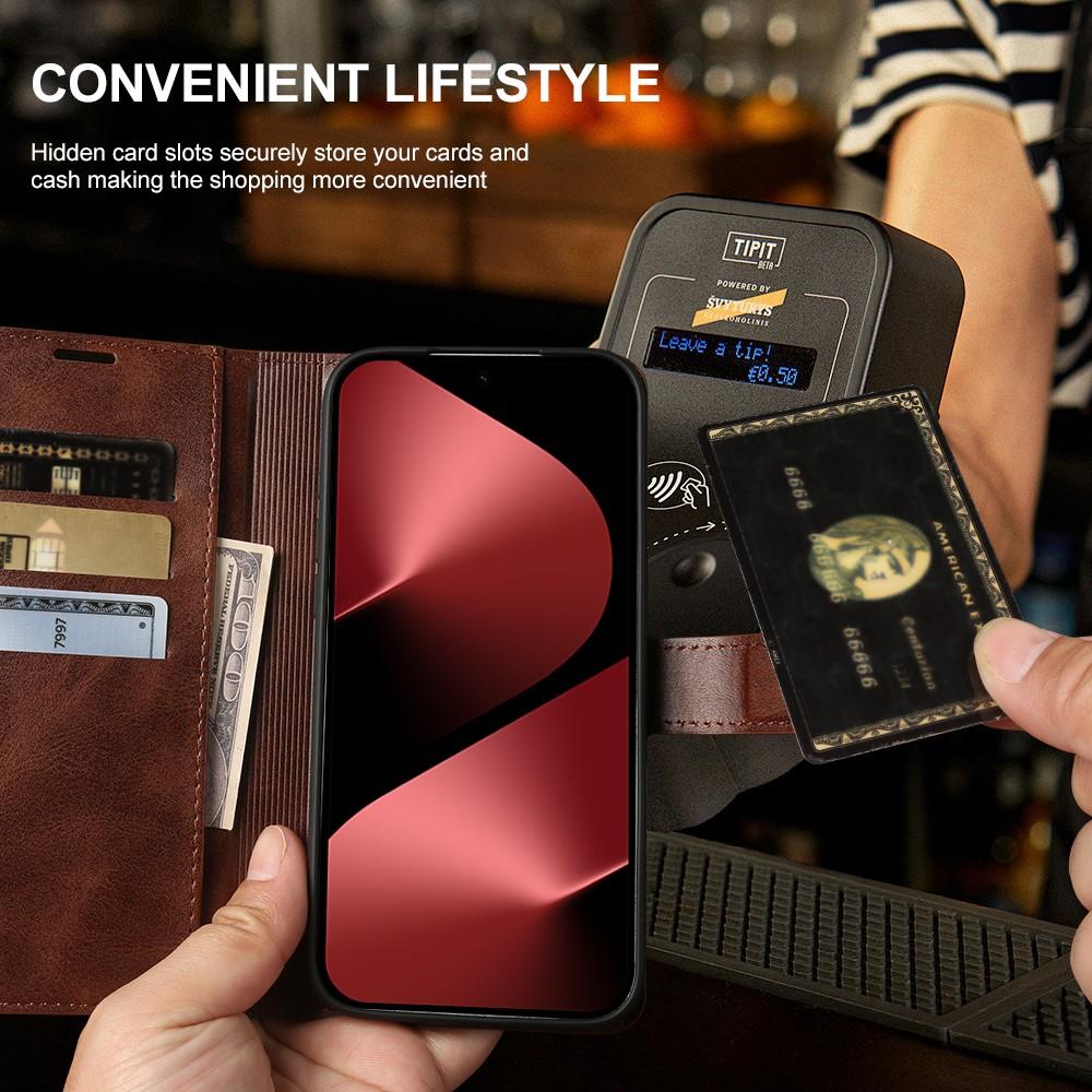 Wallet Case for Pura 80 - Leather/PU, Gray