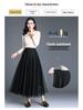 2025 Spring/Summer Women's Mesh Midi Skirt - Three-Layer Tulle, High-End, Slimming, Versatile Swing Design
