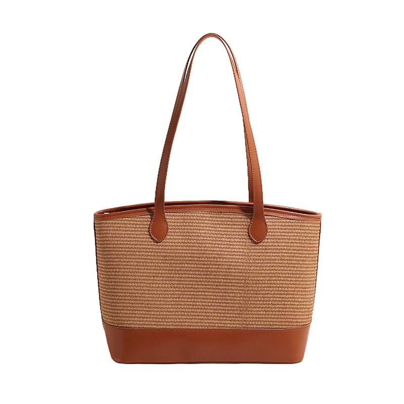 Сумка-тоут большой вместимости, женская новая модная сумка на плечо