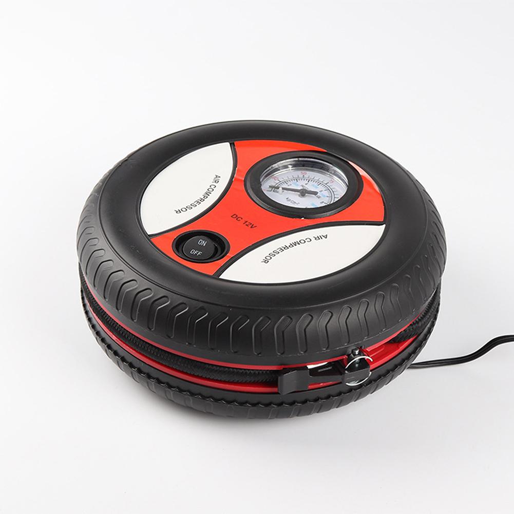 Автомобильный воздушный компрессор 12 В Портативный Колесо 260 фунтов на кв. дюйм Насос для накачивания шин Автомобильные насосы для накачивания шин Для шин Мяч Резиновый поплавок Судно на воздушной подушке