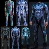 3D цифровая печать сценических костюмов для взрослых Хэллоуин Мероприятие Карнавал Тематическая вечеринка Костюм для косплея Костюм для ролевой игры Комбинезон