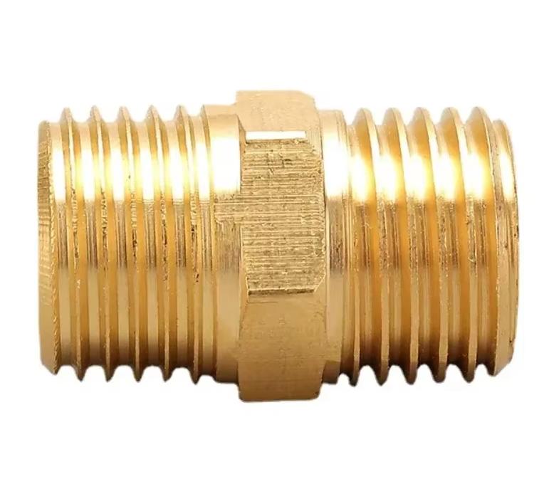 1/8" 1/4" 3/8" 1/2" 3/4" 1" NPT Наружная Внутренняя Шестигранная Ниппель Переходник Муфта Редуктор Заглушка Колпачок Латунный Фитинг для Труб Пневматический Воздушный