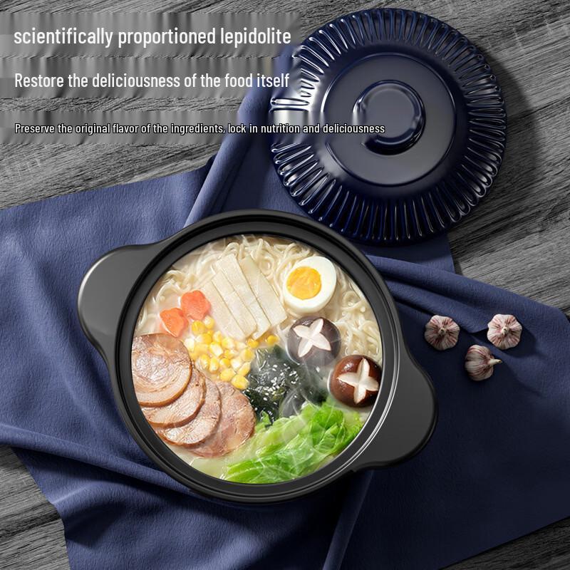 Wuhe Japanese Style Clay Pot with Anti-stick Base