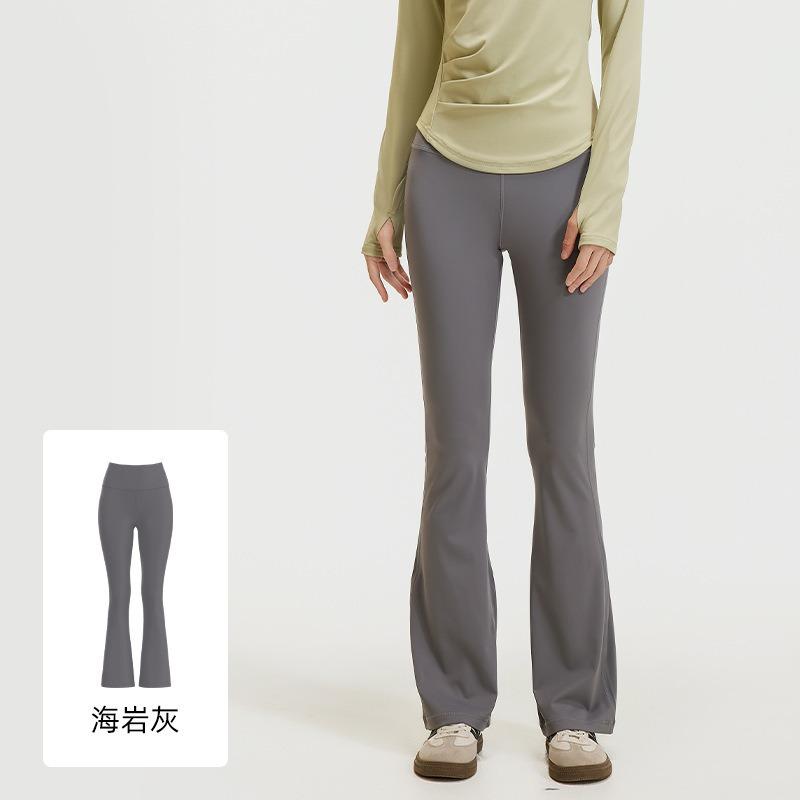 Women S High Waisted Flared Leggings Tummy Control Slim Fit Yoga Pilates