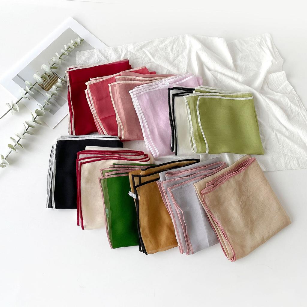 70 * 70 Four Seasons Доступен Новый женский маленький квадратный шарф, высококачественный шарф с буквенным принтом, профессиональный шарф, атласный шарф