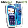 Восстановленный оригинальный мобильный телефон Nokia 3220 с 1 SIM-картой