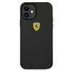 Etui do iPhone 12 mini Ferrari On Track Real Carbon Czarne