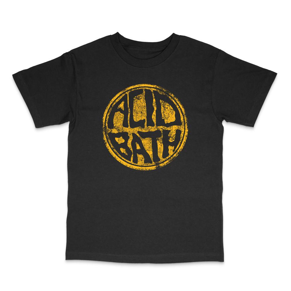 NewAcid Bath Band Worn 039N Torn Logo Tshirt All Size Unisex T-Shirt