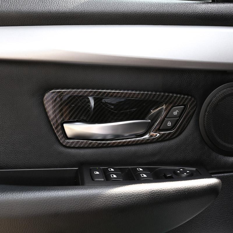 Для BMW 2 серии F45 F46 2015-2018 Автомобильный интерьер ABS Наклейка из углеродного волокна Панель переключения передач Накладка Аксессуары