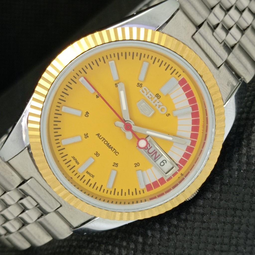ВОССТАНОВЛЕННЫЕ ВИНТАЖНЫЕ МУЖСКИЕ ЧАСЫ SEIKO 5 AUTOMATIC PRESIDENT JAPAN 575b-a305008-9 SKU575b-a305008