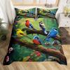Birds Lightweight Duvet Cover Set For Women Girls Decorative Bedding Set With 1 Cover 2 Pillow Shams Queen King Size Single Twin