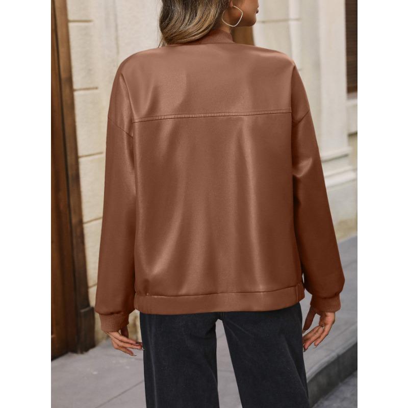 Женская куртка больших размеров, повседневная байкерская кожаная куртка из искусственной кожи с короткими рукавами, топы