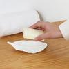 Storage Holder Stand Tray Soap Box Leaf Shape Soap Container Tray  Bathroom Kitchen Sink Organizer