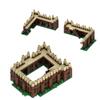 Товар MOC-223085 216945 Замок DIY Сборка из Мелких Деталей Строительные Блоки Головоломка Модель Набор Подарков Украшение
