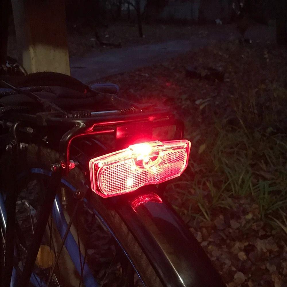 Light Bicycle Rear Reflector Bicycle Warning Reflector Bike Luggage Rack Light Bike Rack Tail Light