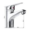 Basin Faucet Kitchen Sink Bathroom Faucet Tap Mixer Hot and Cold Water Hose Bathroom Accessory Classic Basin Faucets  Mixer