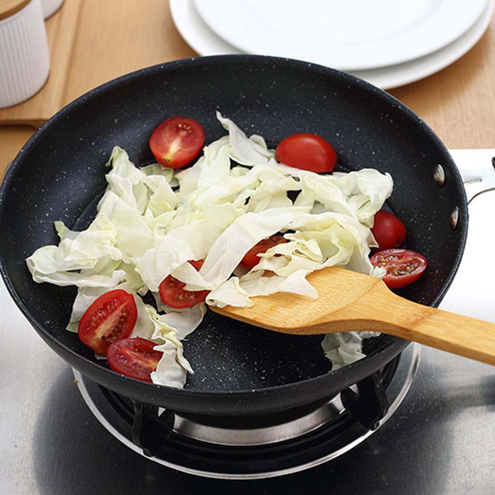 Бамбуковая деревянная лопатка Кухонная утварь Кухонные принадлежности Инструменты для приготовления пищи Столовые приборы с прорезями Лопатка для риса Гаджеты Ручка для выпечки Посуда Использование принадлежностей