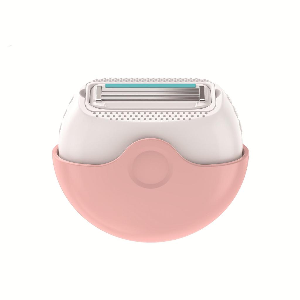 Wilo Three-Layer Rotary Razor: Unisex Hair Removal for Arms, Legs, Armpits & Intimate Areas.