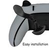 4 Pcs Back Paddles Replacement Rear Paddles for PS5 Dual Sense Edge Controller Rear Parts,Interchangeable Metal Rear for PS5 Dual Sense Controller