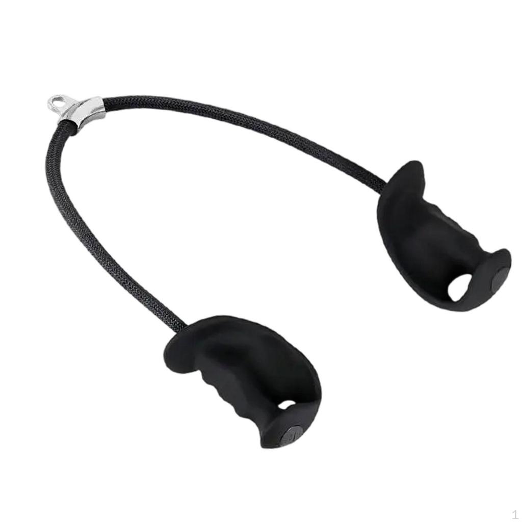 Biceps Triceps Tension Rope Cable Attachment Sturdy Pull Down for Back Gym Home