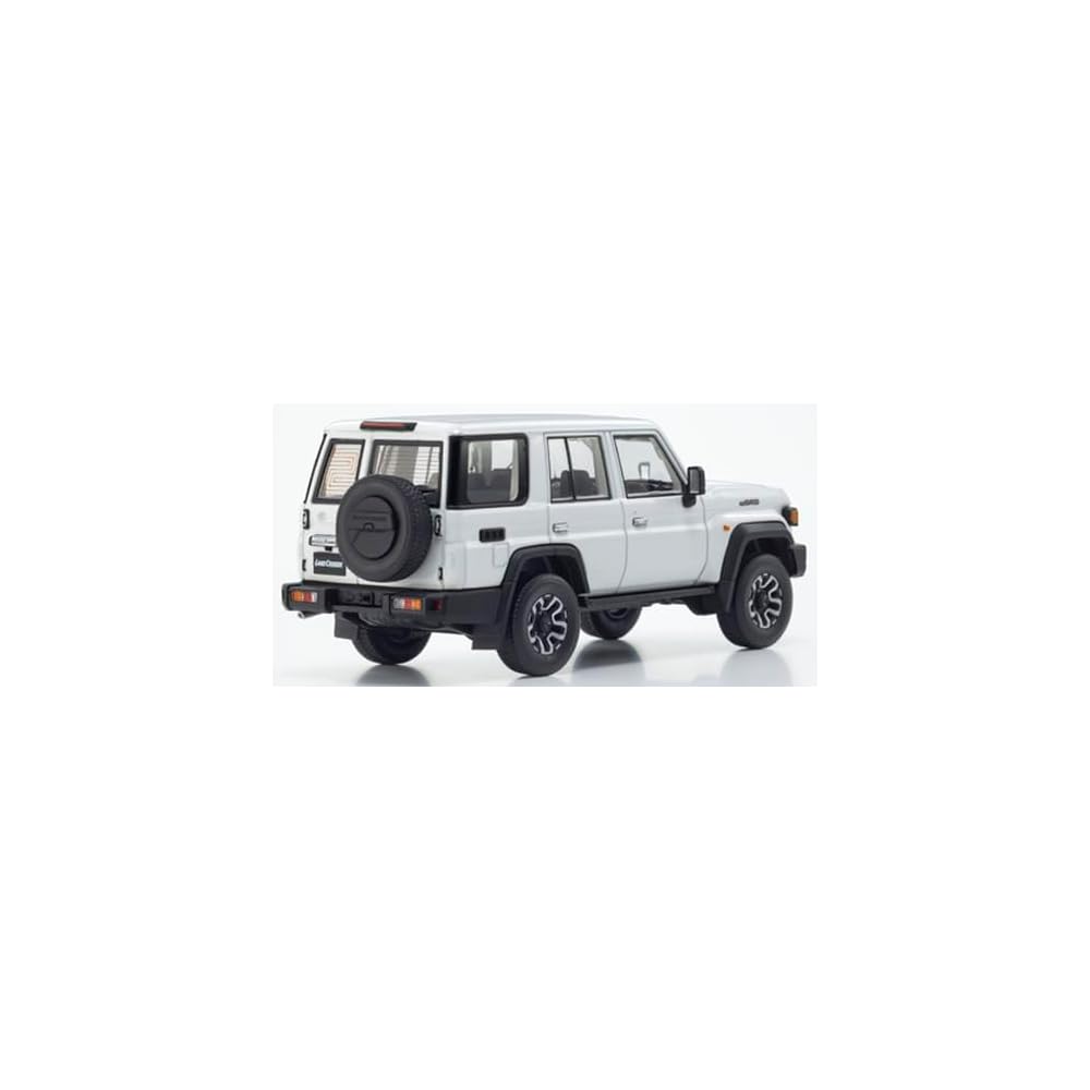 Kyosho Original Масштаб 1/43 Toyota Land Cruiser 70 (Супер Белый II) Готовый продукт KS03928W