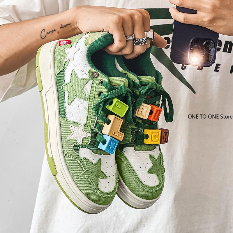 Кроссовки унисекс женские туфли для мужчин теннис ретро Y2K Star панк хип-хоп скейтборд обувь мода пары спорт повседневная обувь