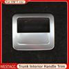 Нержавеющая сталь, внутренняя ручка багажника автомобиля, декоративная наклейка, накладка для Volkswagen VW T-roc 2017-2022, интерьер