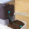 Automatic Pet Feeder And Water Dispenser 2 In 1 Cat Feeder Dish Pet Food And Water Feeder for Small Medium Pets Cat Dog Puppy