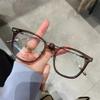 Anti-Blue Light Glasses Women's Korean-Style Internet Celebrity Myopia Glasses Frame Plain Glasses for Bare Face